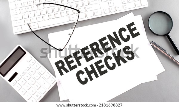 2,396 Reference Check Images, Stock Photos & Vectors | Shutterstock