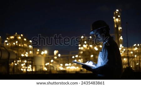 Similar – Image, Stock Photo night shift Lighting