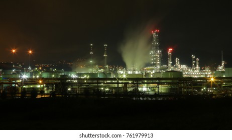 Refinery in Muskiz, Vizcaya, Basque Country.