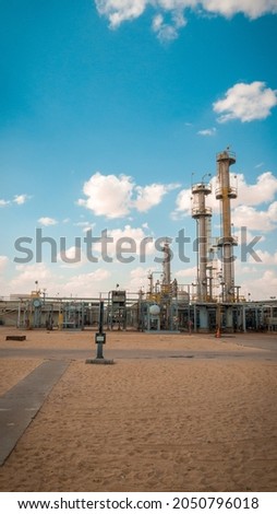 Refinery Oil utilite Tank farm Jetfuel Foto d'archivio © 