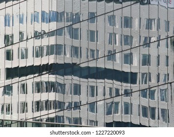 Reflected Pattern on Building
