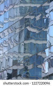 Reflected Pattern on Building