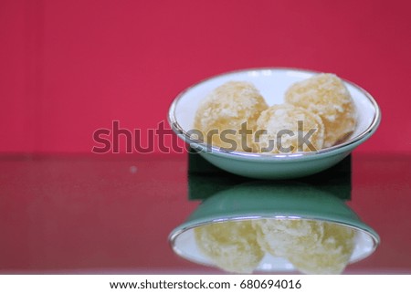 Similar – Image, Stock Photo fried egg Reflection Lake