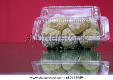 Similar – Image, Stock Photo fried egg Reflection Lake