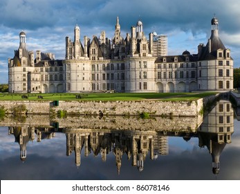 Reflection Of Chambord Castle