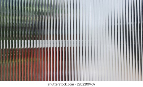 reflection of fluted glass texture background