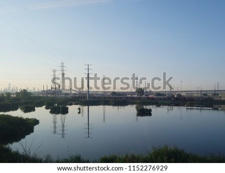 Reflection from Kearny