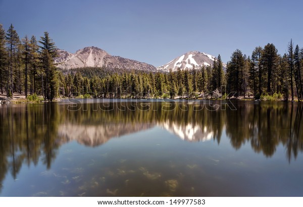 Reflection\
Lake Lying at an elevation of 5890 feet, Reflection Lake is located\
north of Lassen Peak near Manzanita Lake.\
