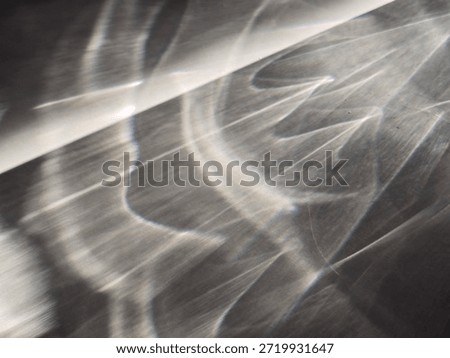The reflection of light rays as a background
