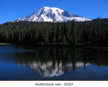 Reflection of Mount Ranier