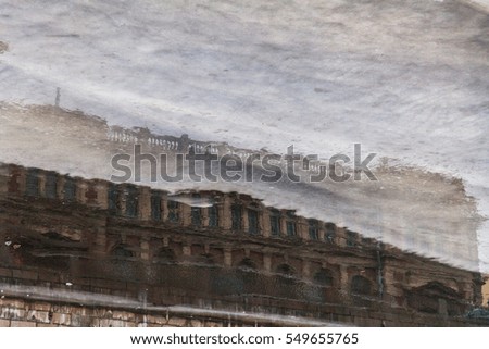 Similar – Image, Stock Photo bathcastle Clouds