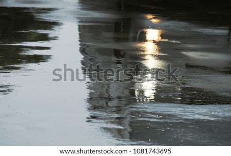 reflection on floor