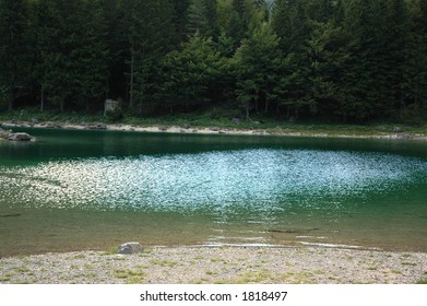 Reflection on lake