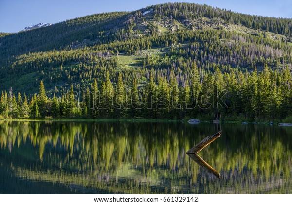 Reflection on Lost\
Lake, Nederland,\
Colorado