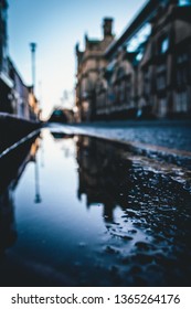 Reflection on a Road