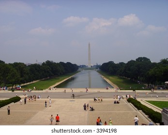 Reflection Pool - Washington  Monument, Washington...
