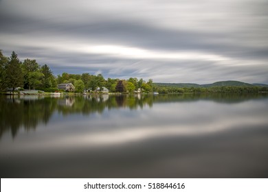 Reflection Of Richmond Pond, Berkshires Massachusetts 