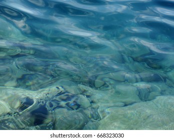 Reflection in the sea