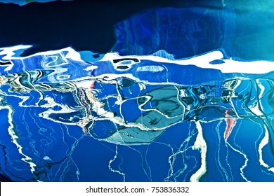 reflection in the sea