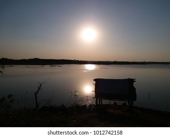 reflection of the sun
