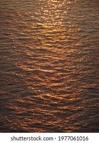 Reflection of sunset upon the water