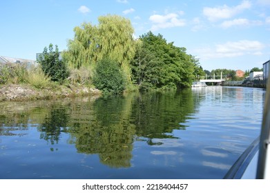 Reflection Of Trees On River Yare