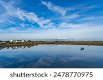 Reflection views at Four Mile Bridge Anglesey