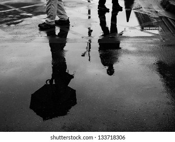 reflection in the water