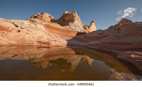 Reflection Of White Pocket, Coconino County, Arizona