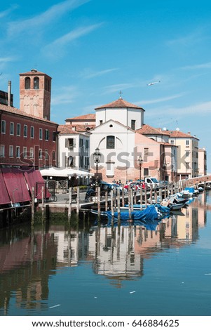 Similar – Foto Bild Klein Venedig: Chioggia, Canal Vena