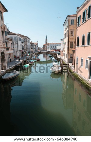 Similar – Foto Bild Klein Venedig: Chioggia, Canal Vena