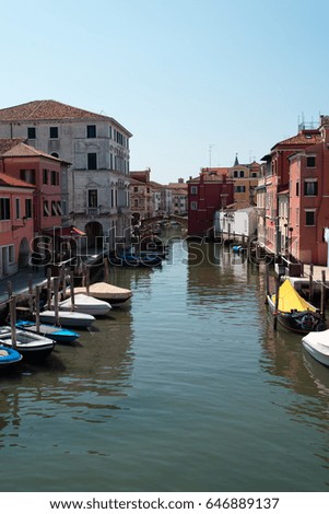 Similar – Foto Bild Klein Venedig: Chioggia, Canal Vena