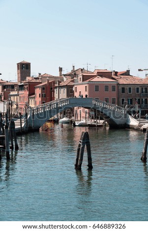 Similar – Foto Bild Klein Venedig: Chioggia, Canal Vena