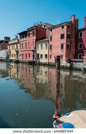 Similar – Foto Bild Klein Venedig: Chioggia, Canal Vena