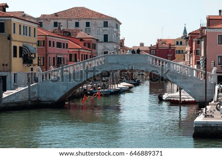 Similar – Foto Bild Klein Venedig: Chioggia, Canal Vena