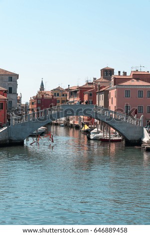 Similar – Foto Bild Klein Venedig: Chioggia, Canal Vena