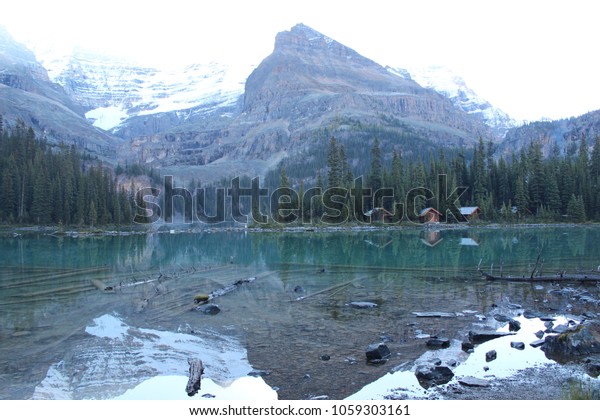 Reflections On Lake Ohara Canadian Rockies Stock Photo Edit Now