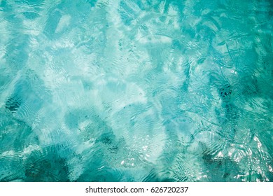Reflections on a surface of a water in the Indian ocean, Maldives - Shutterstock ID 626720237