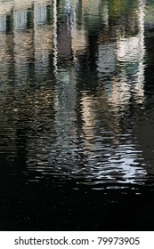 	Reflections in water.