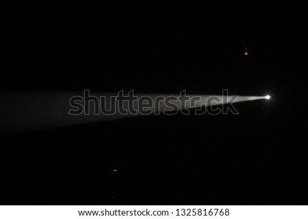 reflector beam of light