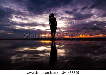 Reflexions at Tapajós River - Amazon
