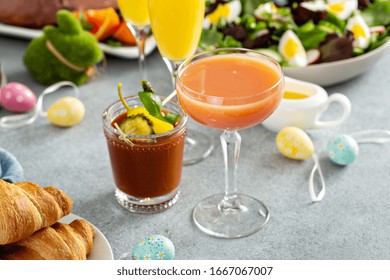 Refreshing Cocktails For Easter Brunch With Mimosas And Bloody Mary