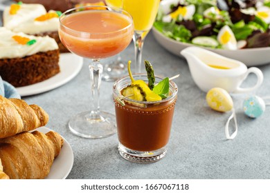 Refreshing Cocktails For Easter Brunch With Mimosas And Bloody Mary