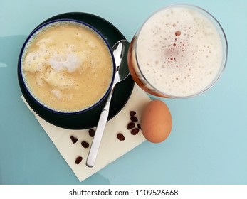 Refreshing Cold Beer Soup On A Summer Day