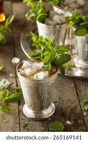 Refreshing Cold Mint Julep For The Derby