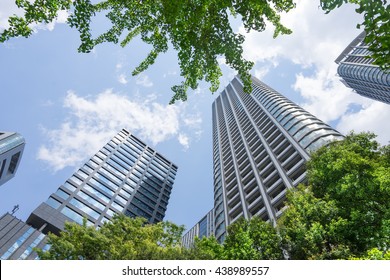 Refreshing Image Of Green Business District