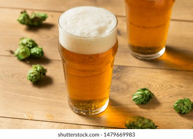 Refreshing Summer IPA Craft Beer With Hops