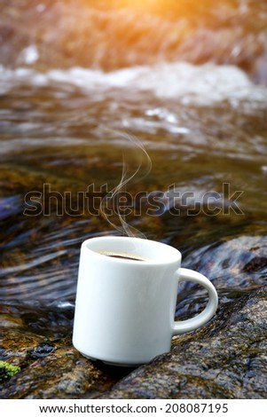 Similar – Image, Stock Photo CoffeeToGo