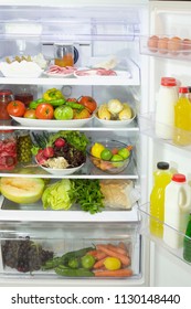 Refrigerator Inside Kitchen