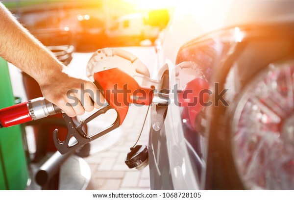 Refueling a petroleum\
vehicle